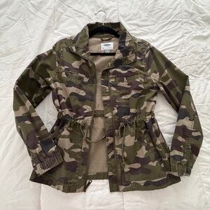 Old Navy Cinch Waist Utility Jacket